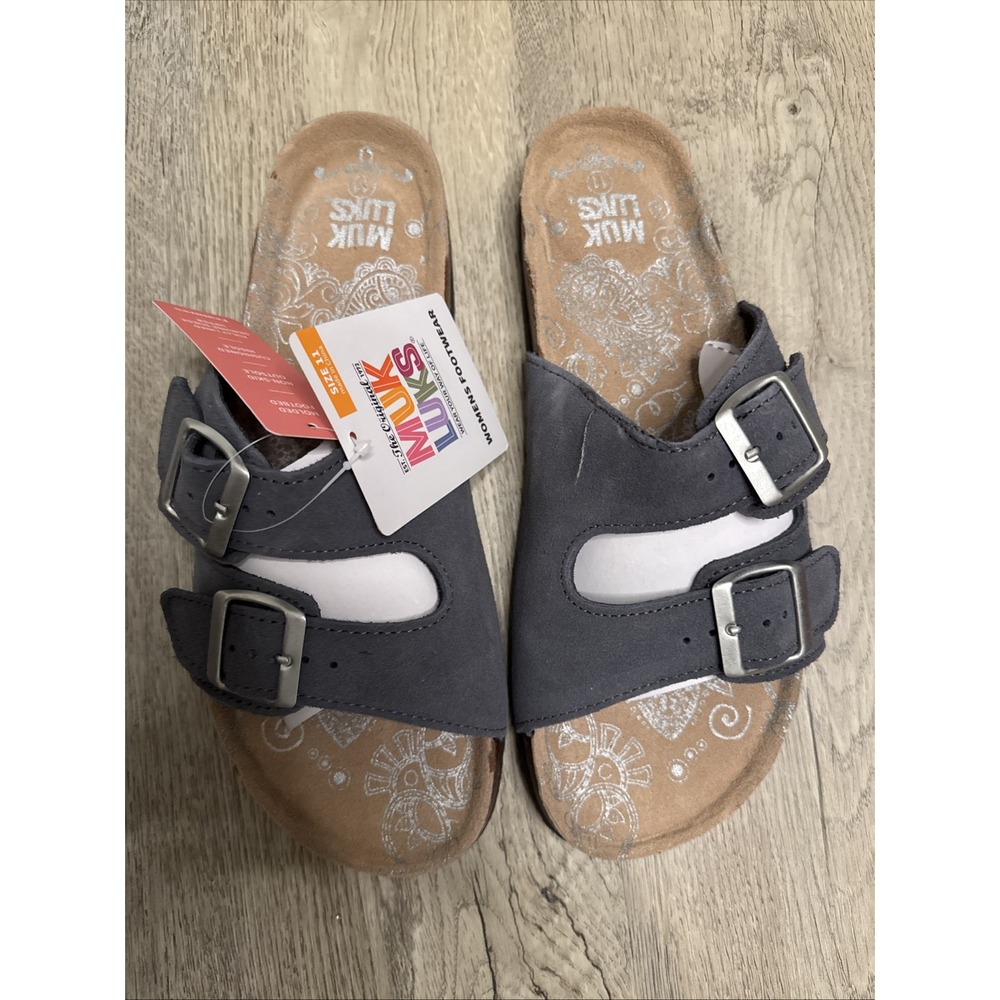 Muk Luks Women's Terra Turf Marla Sandals Size 11 shoe New In Box beach‎